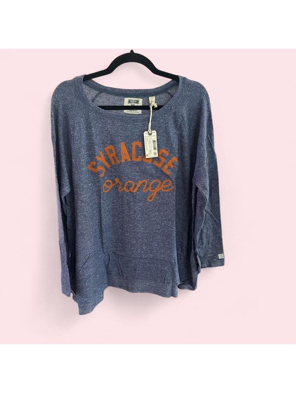 Tailgate Syracuse Orange Women's Pullover Sweatshirt XL